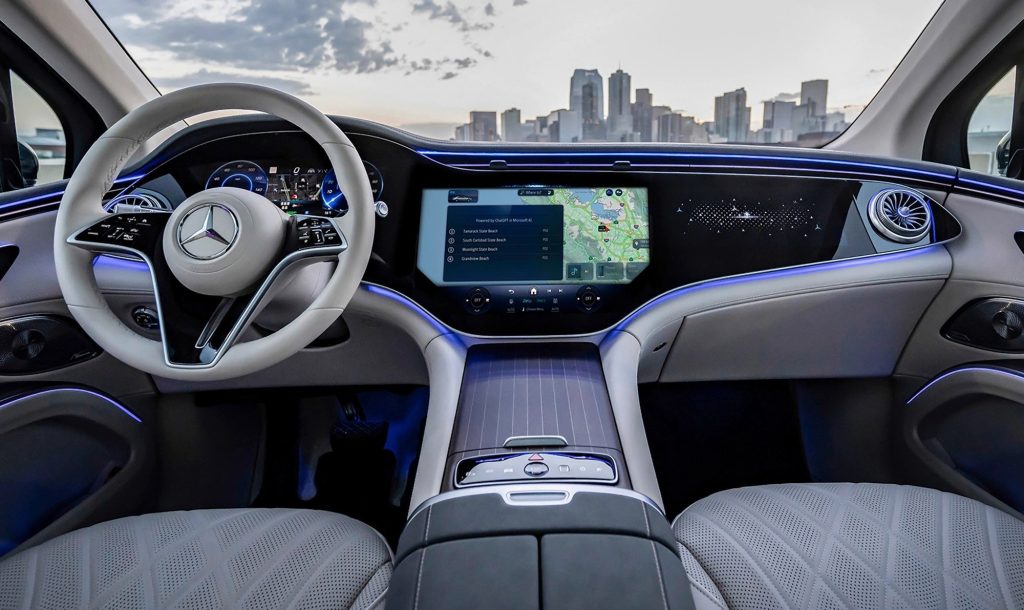 MERCEDES IS ADDING CHATGPT TO ITS INFOTAINMENT SYSTEM, FOR SOME REASON