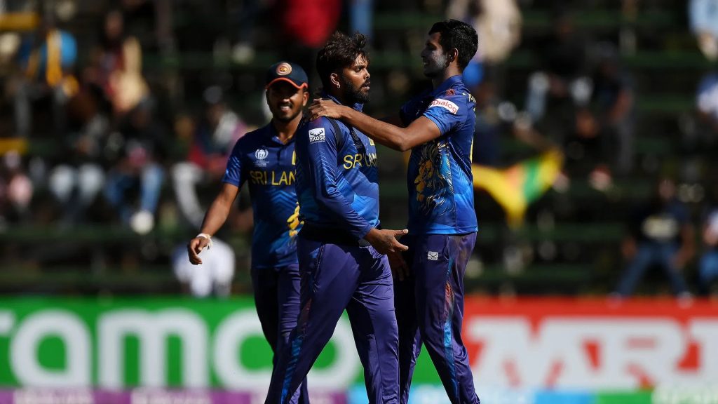 SRI LANKA TROUNCE NETHERLANDS TO WIN CWC23 QUALIFIER FINAL
