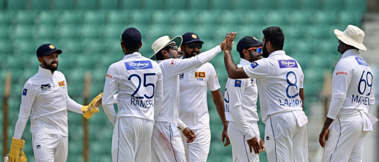 SRI LANKA OVERTAKE PAKISTAN TO CLIMB WORLD TEST CHAMPIONSHIP STANDINGS